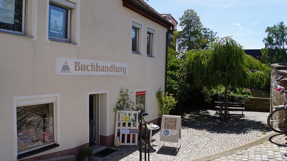 Alpha Buchhandlung Mitglied bei kaufinlauf Lauf an der Pegnitz